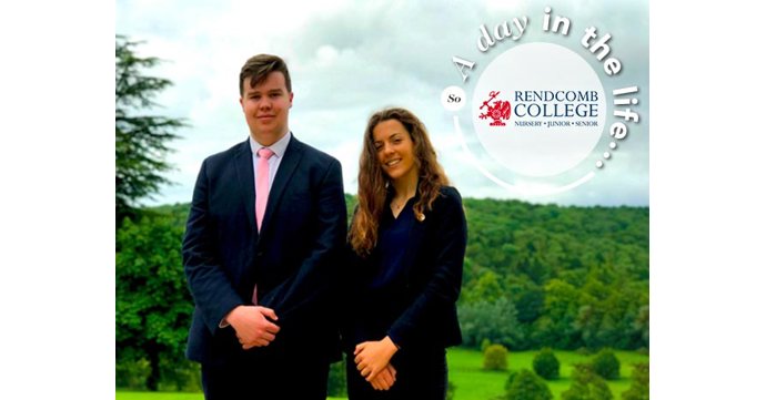 A day in the life of: Rendcomb College head girl and boy
